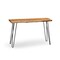Alaterre Furniture Hairpin Natural Live Edge Media Console & 36" Mirror Set AWDD101320 - alternate 2